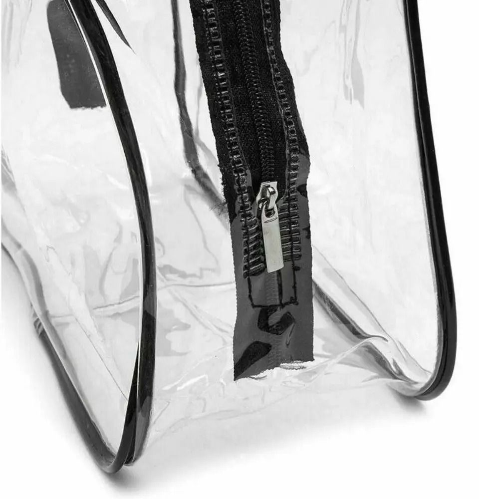 Clear Stadium Approved Tote Bag  Transparent PVC Shoulder Bag For Travel Concerts And Events 2