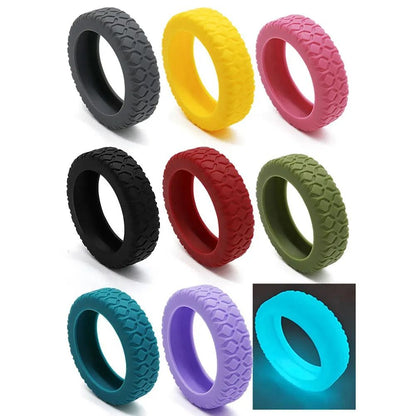 Silicone Luggage Wheel Covers  Noise Reducing And Protective Travel Wheel Guards 3
