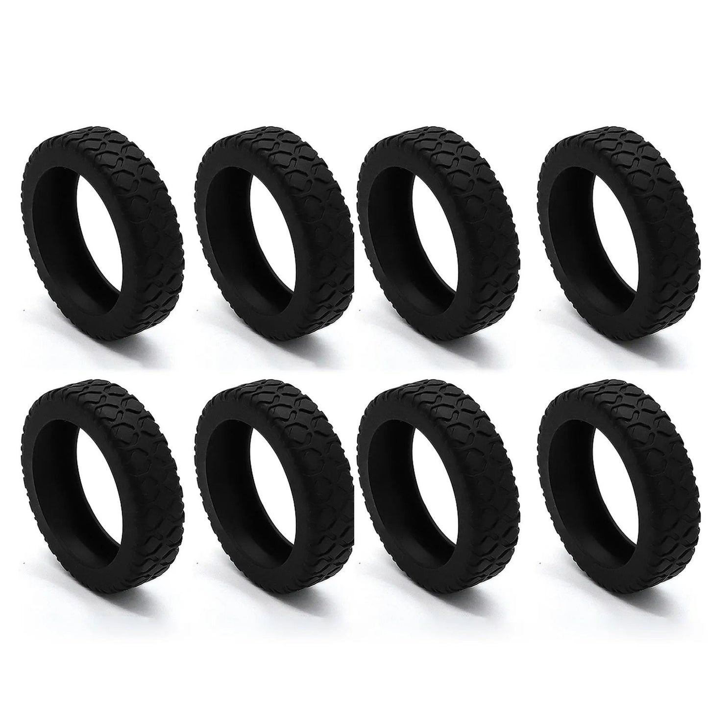 Silicone Luggage Wheel Covers  Noise Reducing And Protective Travel Wheel Guards 4