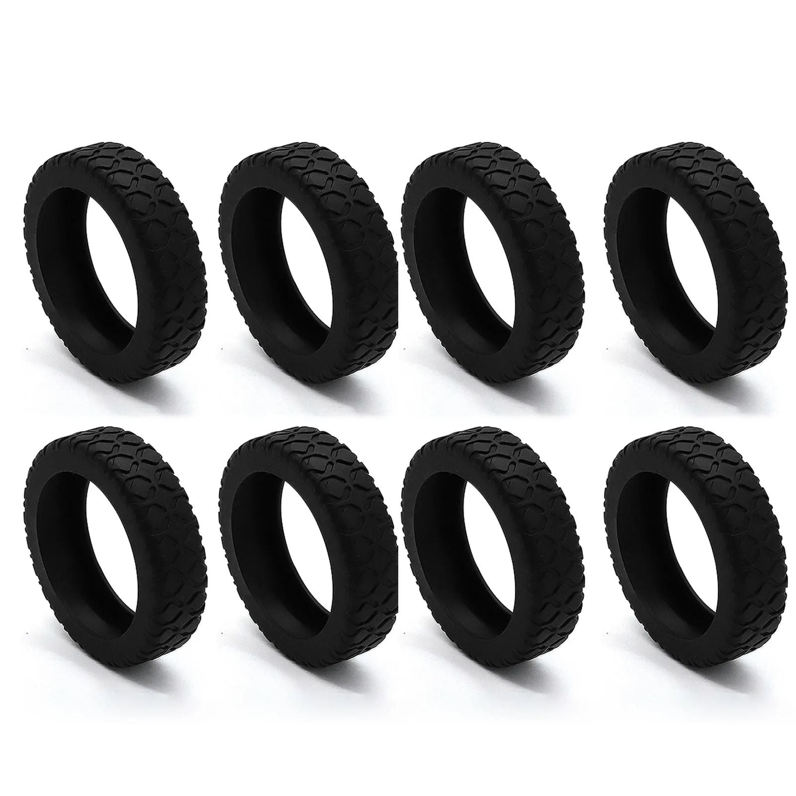 Silicone Luggage Wheel Covers  Noise Reducing And Protective Travel Wheel Guards 4