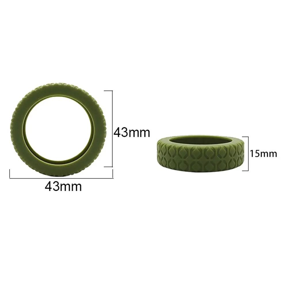 Silicone Luggage Wheel Covers  Noise Reducing And Protective Travel Wheel Guards 5