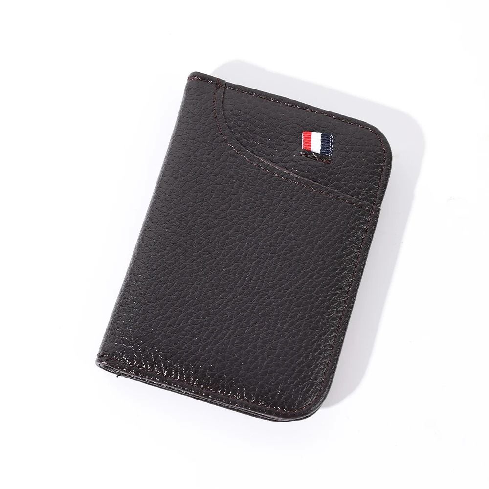 Portable Super Slim PU Leather Card Wallet  Compact Credit Card Holder For Men 7