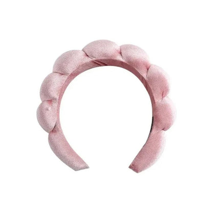 Velvet High Top Braided Hair Band  Soft Padded Headband For Women 6