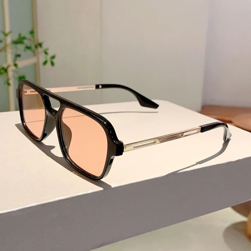 Trendy Square Grey Sunglasses For Women  UV Protection Fashion Shades 12