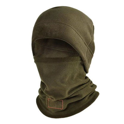 ArcticGuard Winter Fleece Balaclava Hat And Neck Warmer Set For Outdoor Sports 8