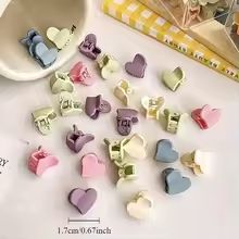 BlossomBits Mini Flower Hair Clips Set For Girls And Teens  203050 Pcs Pastel Braid Accessories 3