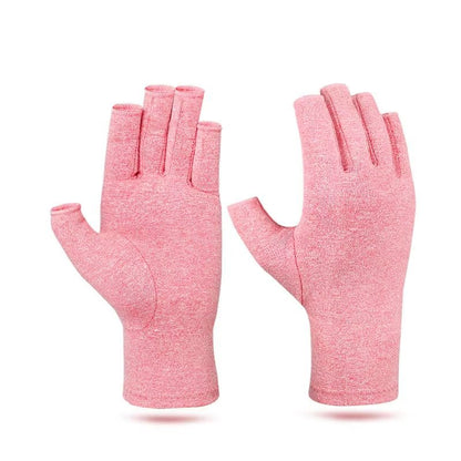 ComfortEase Fingerless Compression Gloves For Hand Pain Relief  1 Pair 9