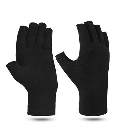 ComfortEase Fingerless Compression Gloves For Hand Pain Relief  1 Pair 7