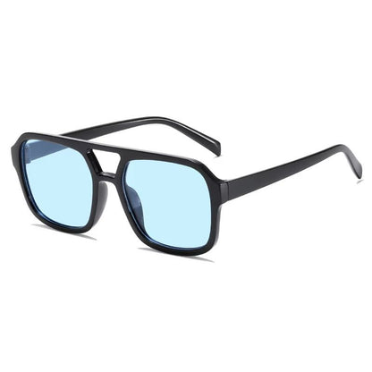 RetroFrame Round Square Sunglasses For Women  Men  Vintage PC Frame AntiGlare Shades 9