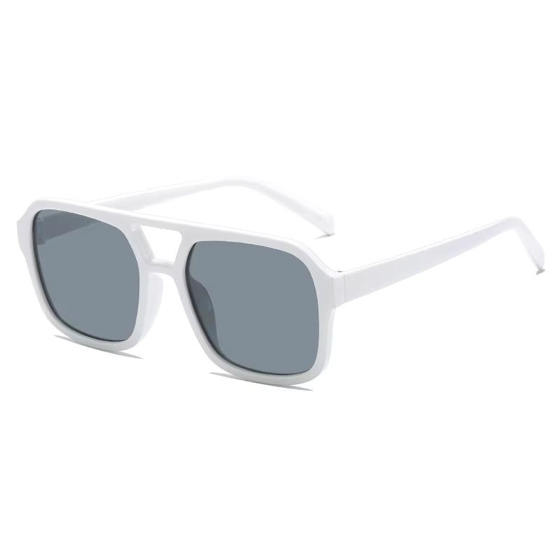 RetroFrame Round Square Sunglasses For Women  Men  Vintage PC Frame AntiGlare Shades 11