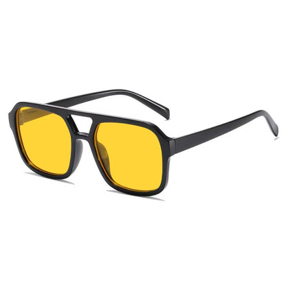 RetroFrame Round Square Sunglasses For Women  Men  Vintage PC Frame AntiGlare Shades 5