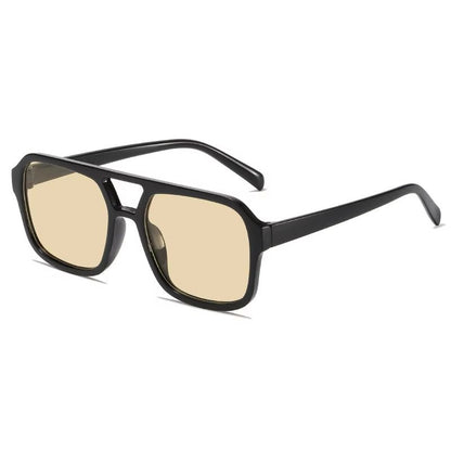 RetroFrame Round Square Sunglasses For Women  Men  Vintage PC Frame AntiGlare Shades 14