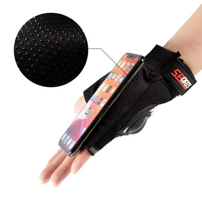 IronGrip Half Finger Motorcycle Gloves  Tactical OffRoad Racing Gloves For Men 4
