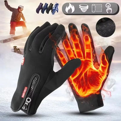 ArcticTouch touchscreen winter gloves – Unisex Waterproof, Windproof Cycling & Ski Gloves