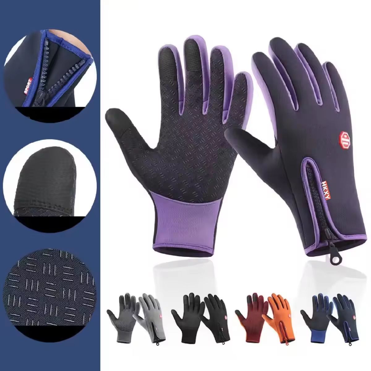 ArcticTouch Touchscreen Winter Gloves  Unisex Waterproof Windproof Cycling  Ski Gloves 10