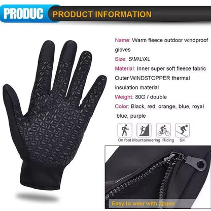 ArcticTouch Touchscreen Winter Gloves  Unisex Waterproof Windproof Cycling  Ski Gloves 2