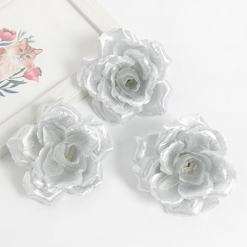 Fake Rose Flowers, Artificial Bulk Roses for Wedding Party, Home Room Halloween Thanksgiving Christmas Decor