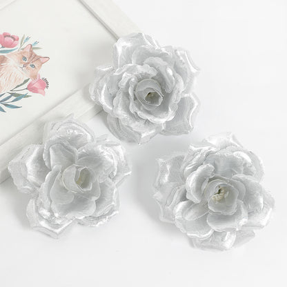 Fake Rose Flowers, Artificial Bulk Roses for Wedding Party, Home Room Halloween Thanksgiving Christmas Decor
