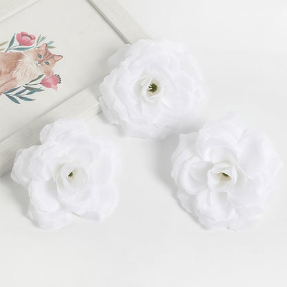 Fake Rose Flowers, Artificial Bulk Roses for Wedding Party, Home Room Halloween Thanksgiving Christmas Decor