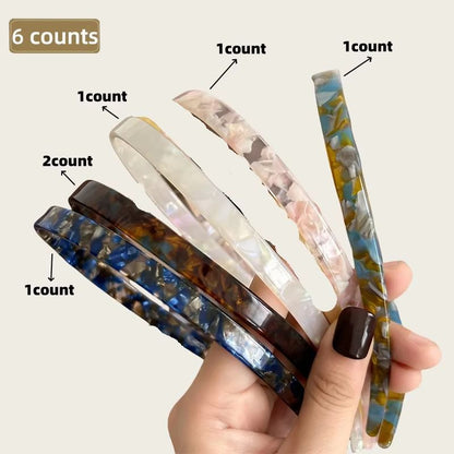 Elegance Ease Non Clamping Headband Acetate Hairband For Women And Girls 8
