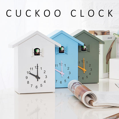 Cuckoo Quartz Wall Clock, Modern Bird Home Living Room Hanging Watch, Horologe Clocks Timer Office Home Decoration