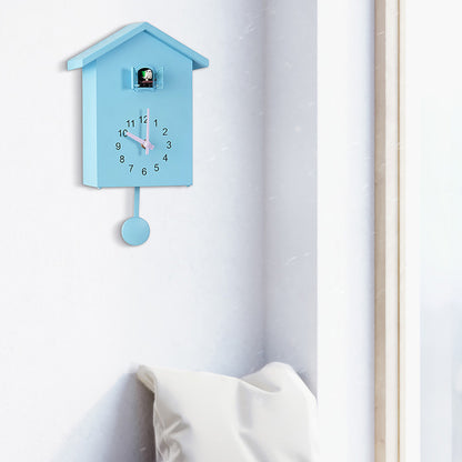 Cuckoo Quartz Wall Clock, Modern Bird Home Living Room Hanging Watch, Horologe Clocks Timer Office Home Decoration
