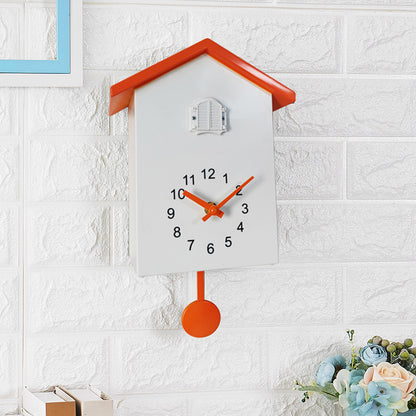 Cuckoo Quartz Wall Clock, Modern Bird Home Living Room Hanging Watch, Horologe Clocks Timer Office Home Decoration