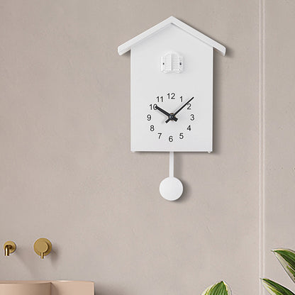 Cuckoo Quartz Wall Clock, Modern Bird Home Living Room Hanging Watch, Horologe Clocks Timer Office Home Decoration
