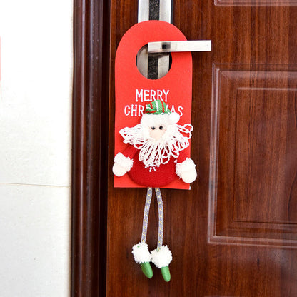 Christmas Tree Decoration, Santa Claus Pendant, Elk Snowman Pendant, Happy New Year Ornament, Noel Navidad Christmas