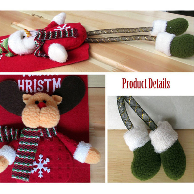 Christmas Tree Decoration, Santa Claus Pendant, Elk Snowman Pendant, Happy New Year Ornament, Noel Navidad Christmas