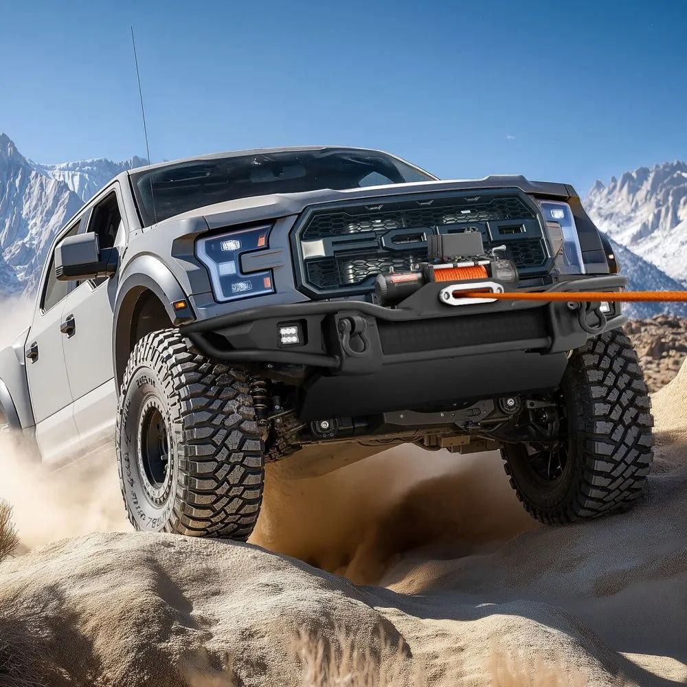 Electric Winch For Truck Synthetic Rope Wireless And Wired Control Heavy Duty For OffRoad SUV Jeep  5