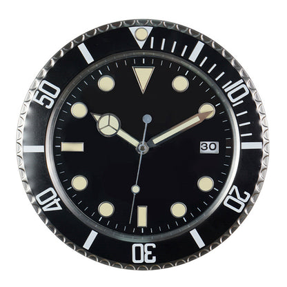 Luxury Creative Wall Clock Modern Metal Design Art Wall Clock Home Large Digital Luminescent Bedroo