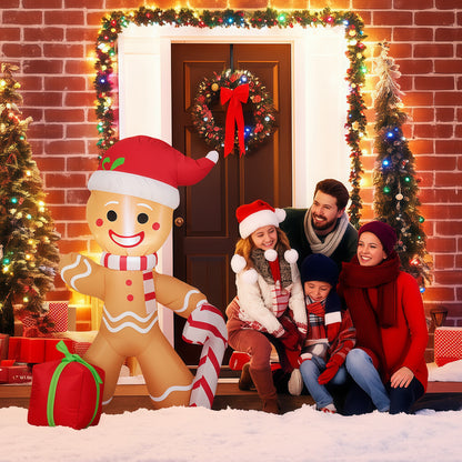 Builtin LED Lights Inflatable Model Christmas Inflatable Decoration Indoor Outdoor Decor Ornament X 3