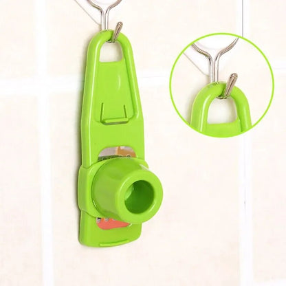 Creative Garlic Press, Manual Garlic Grinder, Kitchen Garlic Mash, Green Kitchen Gadgets