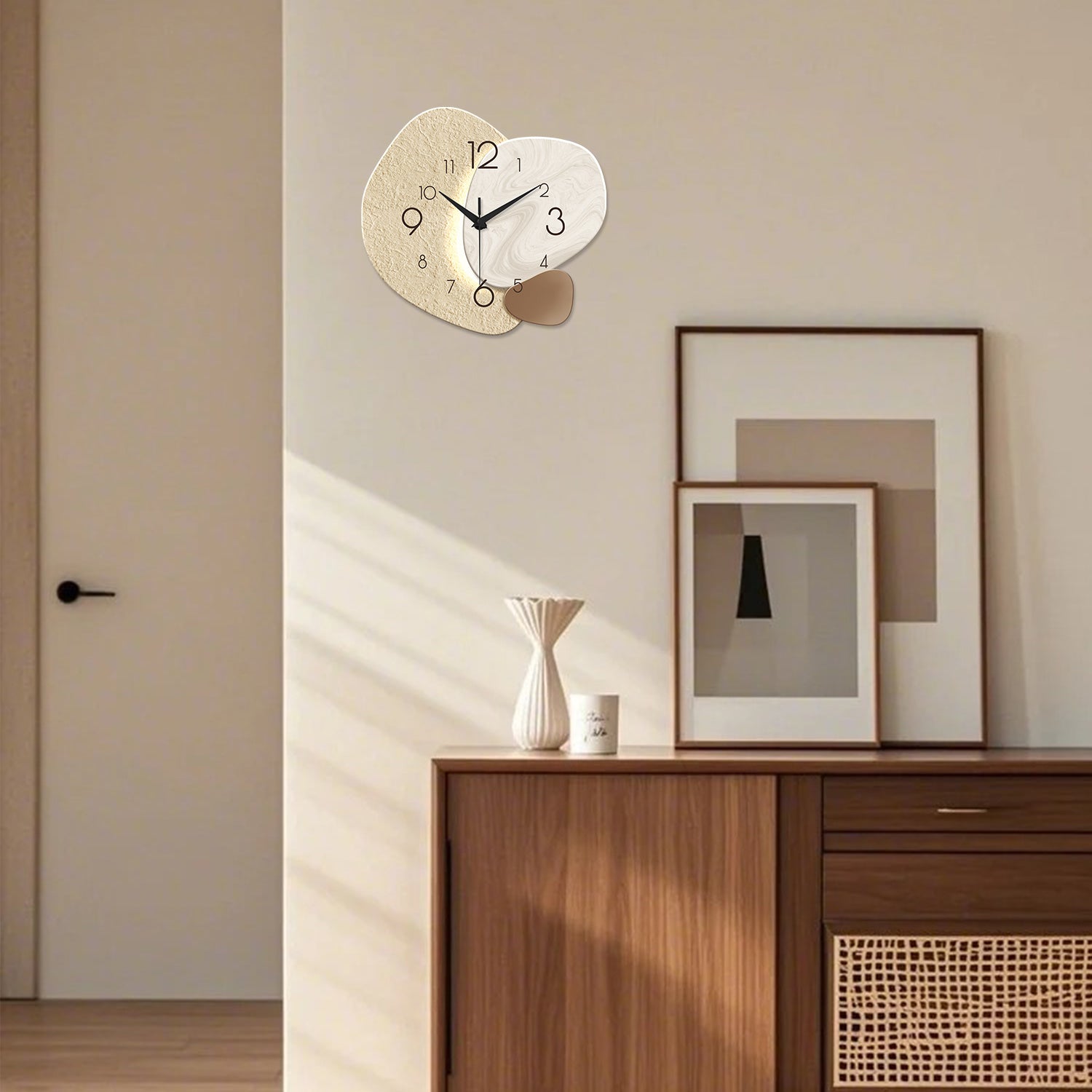 Modern Simple Wall Clock Silent Quartz Clock For Bedroom Living Room Sofa Background Decoration Wal 2