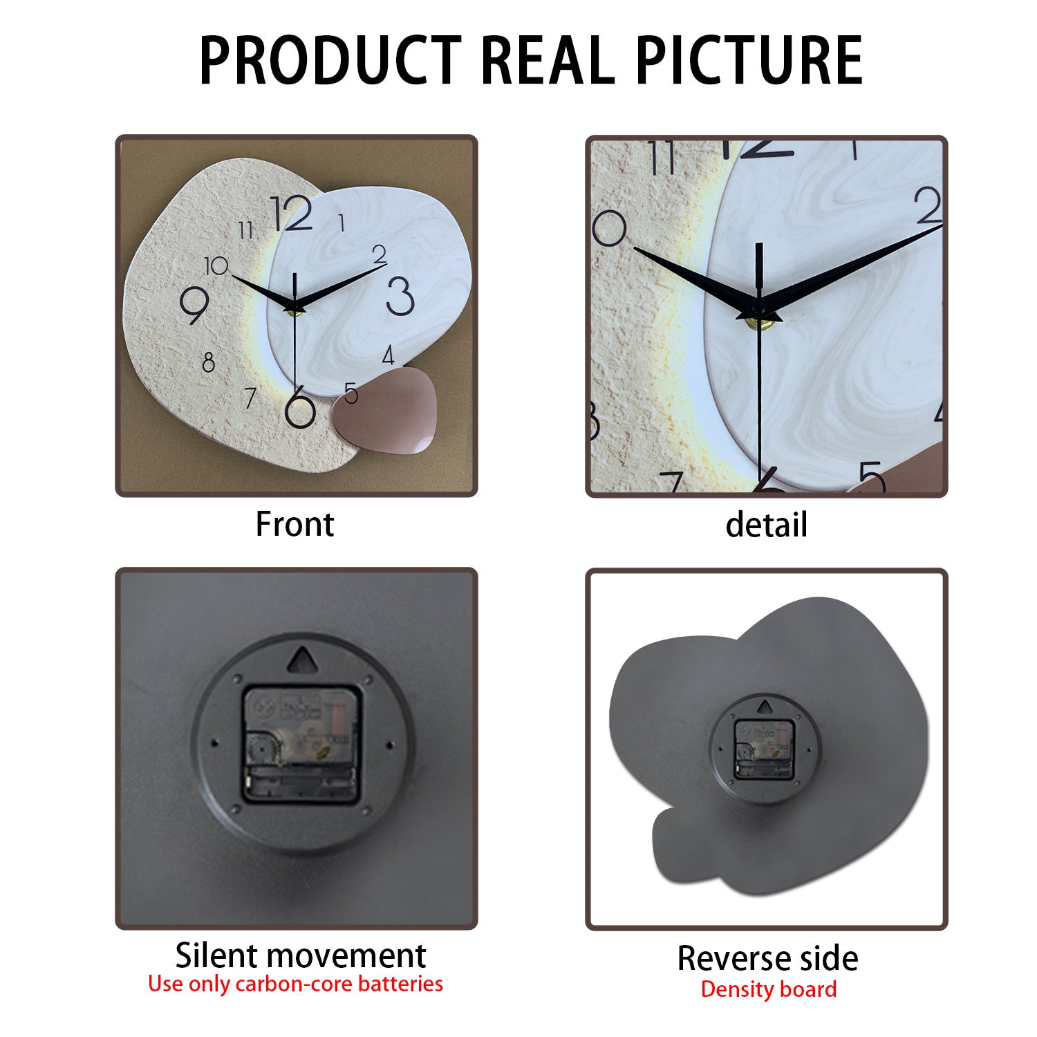 Modern Simple Wall Clock Silent Quartz Clock For Bedroom Living Room Sofa Background Decoration Wal 5