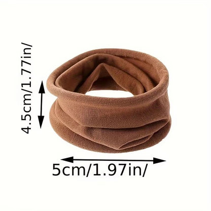 ColorJoy Elastic Hair Bands Set  Colorful Nylon Small Hair Ties For Girls  Women 1