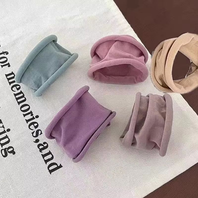 ColorJoy Elastic Hair Bands Set  Colorful Nylon Small Hair Ties For Girls  Women 7