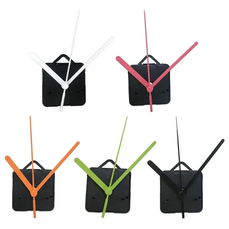 Long Shaft Quartz Clock Movement Replacement Part, Non-Ticking Wall Clock Mechanism, DIY Repairs Clock Accessories