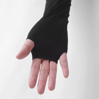 Midnight Muse Long Lace Fingerless Gloves For Nightclub Party  Cosplay 5