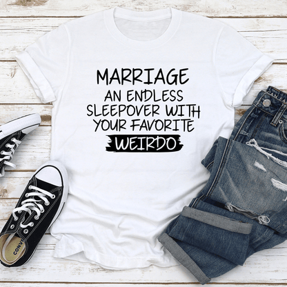 Marriage An Endless Sleepover Tee 2