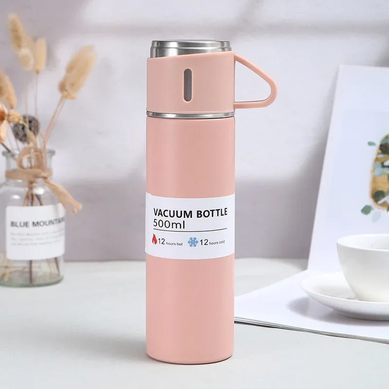 Portable Coffee Mug Stainless Steel Thermos Bottle Vacuum Insulated Travel Bottle Office Business G