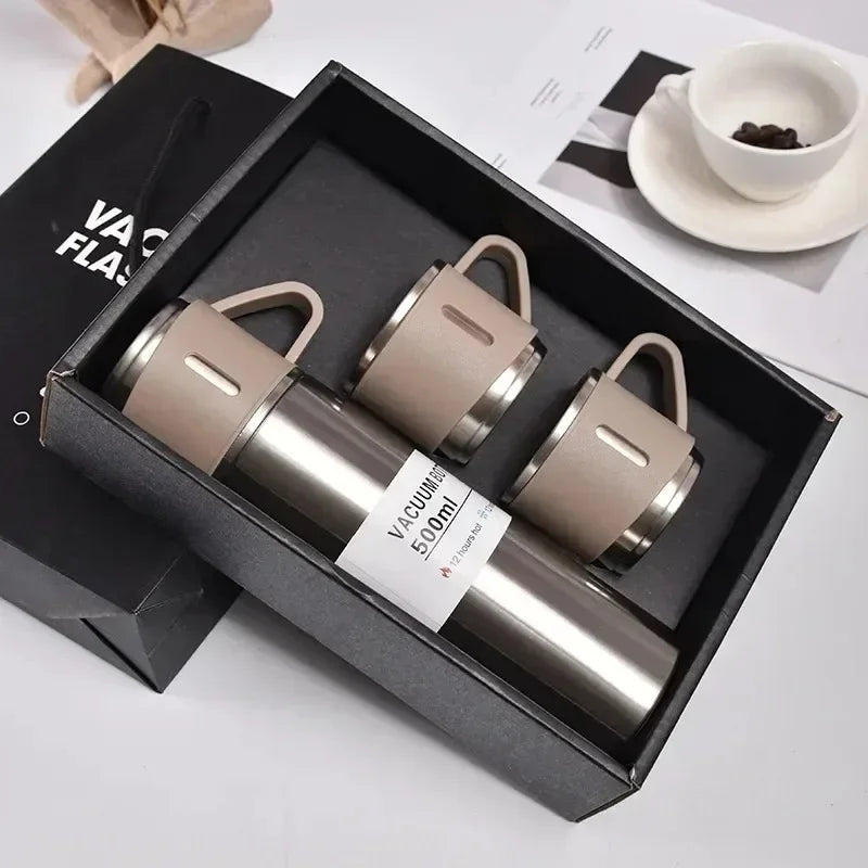Portable Coffee Mug Stainless Steel Thermos Bottle Vacuum Insulated Travel Bottle Office Business G
