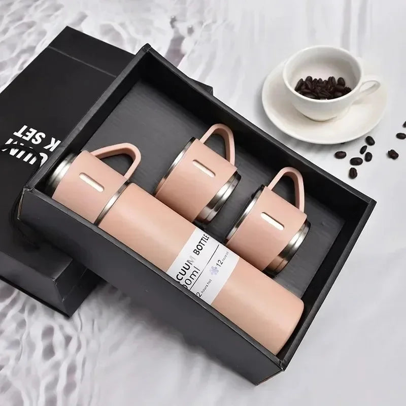Portable Coffee Mug Stainless Steel Thermos Bottle Vacuum Insulated Travel Bottle Office Business G