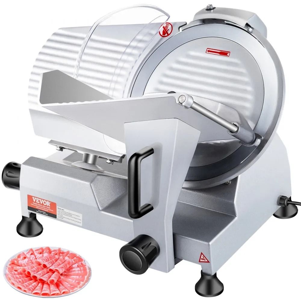 Carbon Steel Blade Electric Food Slicer Commercial Meat Slicer Electric Deli Food Slicer Thickness  1