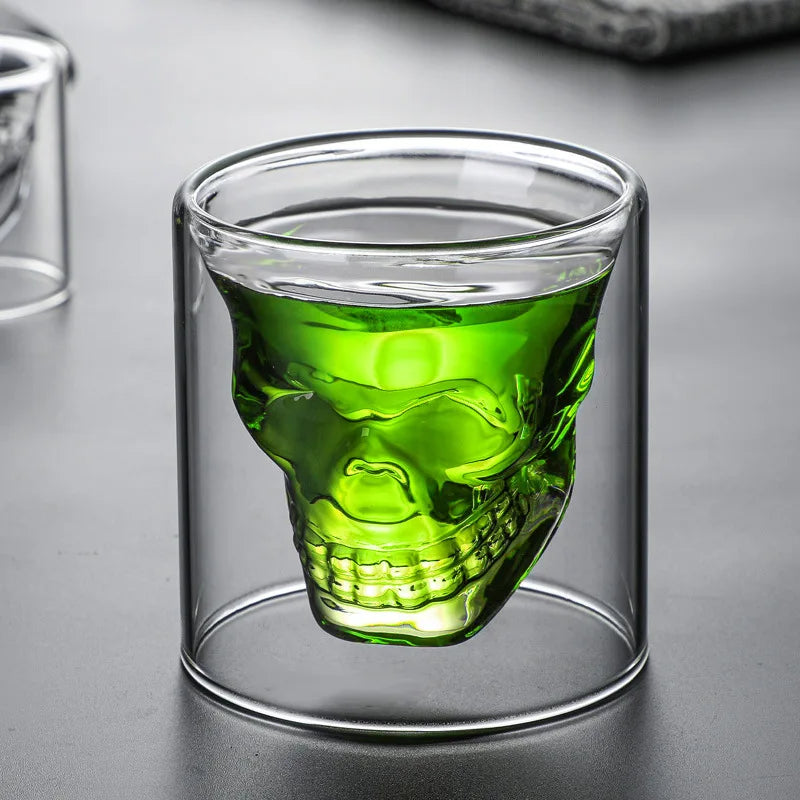 Wine Glass Cup, Crystal Cocktail Glass, Double Bottom Mug, Whisky Bar ware, Beer Drink ware, Coffee Drinking Cup
