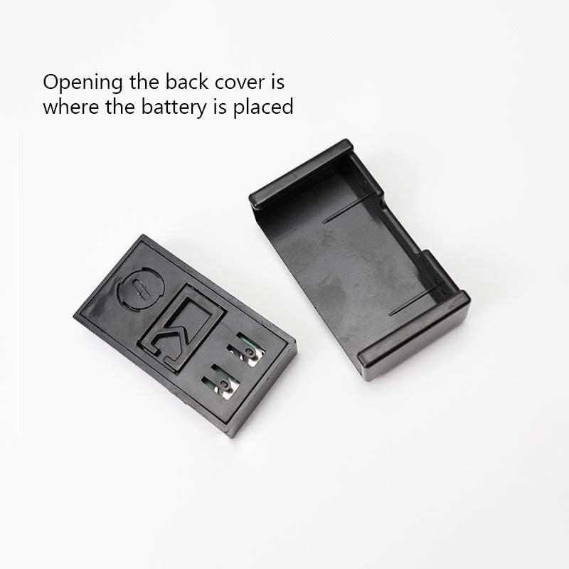 Electronic Wall Clock, Large Screen Digital Display, Stickable Home Clock, Mini Car Clock, Room Desktop Table Clock