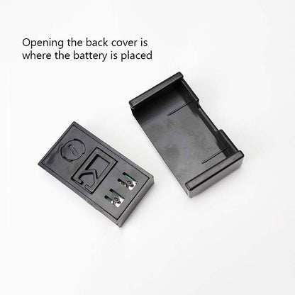 Electronic Wall Clock, Large Screen Digital Display, Stickable Home Clock, Mini Car Clock, Room Desktop Table Clock