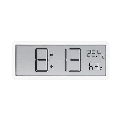 Digital Wall Clock Electronic Clock Time Temperature Humidity Display Desktop Home Decor Hanging Wa 6