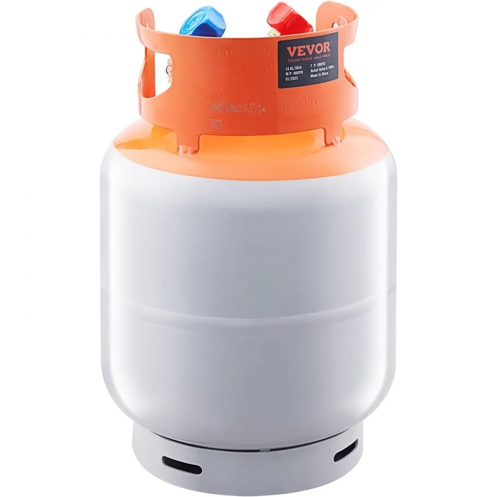 Refrigerant Recovery Cylinder Liquid Rated Y Valve Reclaim Tank 7